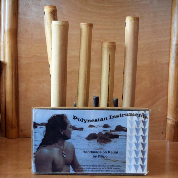 Bamboo Flute, by Polynesian Instruments by Pilipo , Instrument - Polynesian Instruments, The Kauai Store
