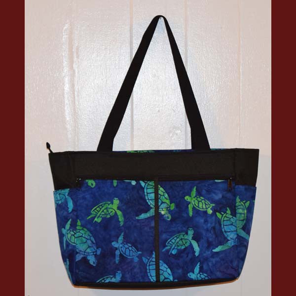 Large Sized Zipper Bag, by Mailelani's , Accessories - Mailelani's, The Kauai Store
 - 2