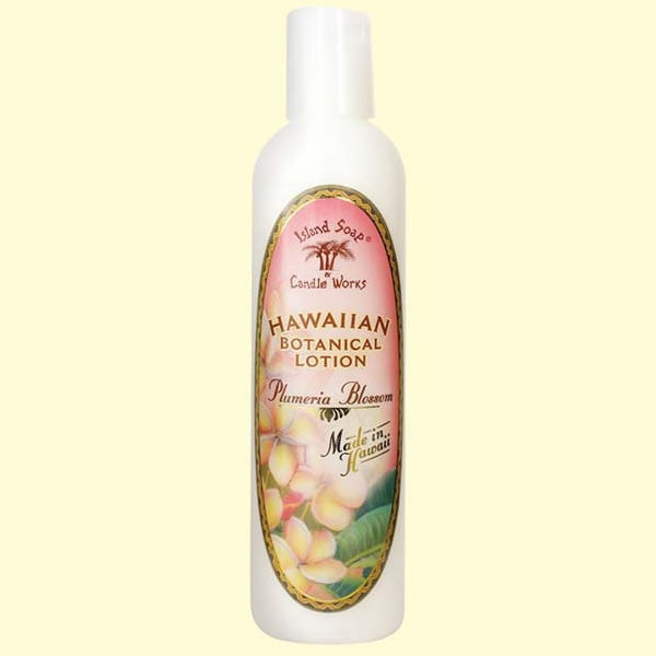 Botanical Lotion -  Plumeria Blossom, 8.5 oz. by Island Soap & Candle Works , Beauty - Island Soap & Candle Works, The Kauai Store
