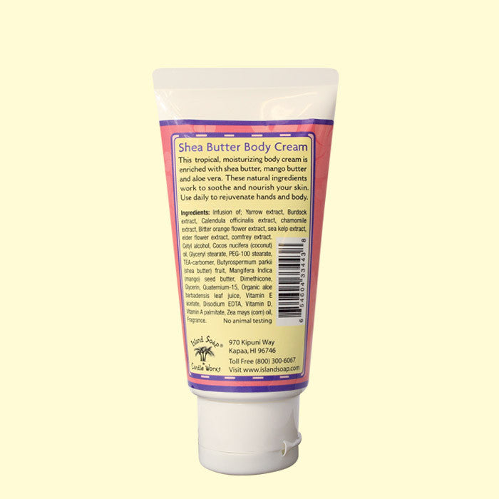 Shea Butter Body Cream - 3 oz. Kauai Kiss, by Island Soap & Candle Works , Beauty - Island Soap & Candle Works, The Kauai Store
 - 2