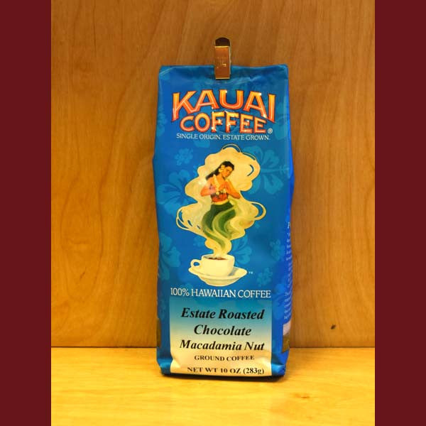 Kauai Coffee Estate Roasted - Chocolate Macadamia Nut - 10 Oz, by Kauai Coffee , Coffee - Kauai Coffee, The Kauai Store
