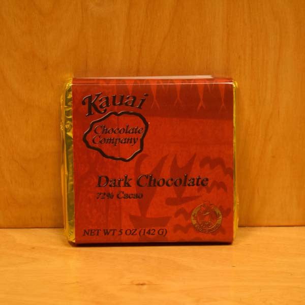 Chocolate Bar - 72% Dark Chocolate, by Kauai Chocolate Company , Chocolate - Kauai Chocolate Company, The Kauai Store
