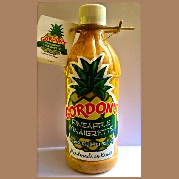 Gordon's Pineapple Vinaigrette, by The Kauai Salad Dressing Company , Condiment - The Kauai Salad Dressing Company, The Kauai Store
