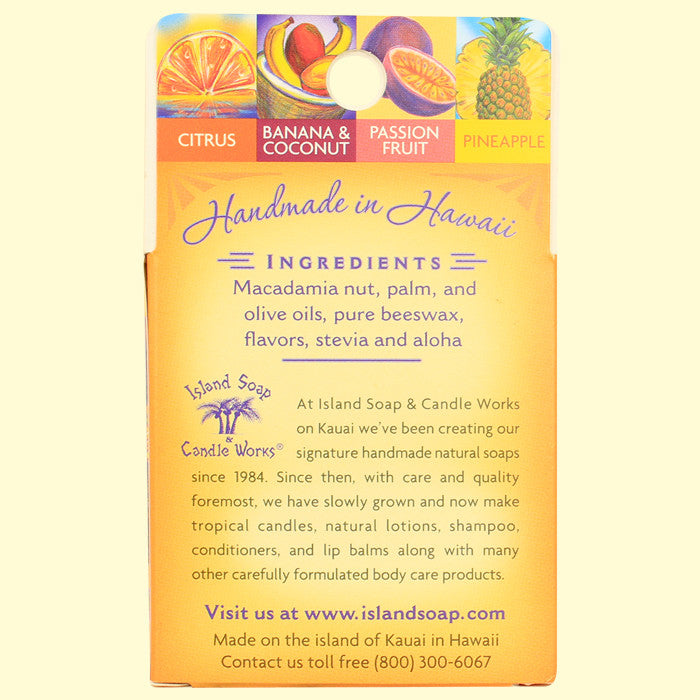 Tropical Lip Balms - 4 pack, by Island Soap & Candle Works , Beauty - Island Soap & Candle Works, The Kauai Store
 - 2
