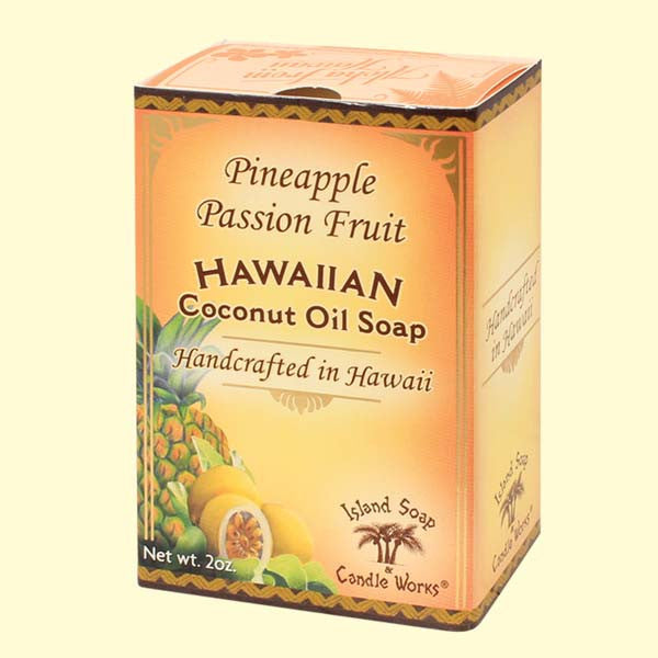 Coconut Oil Soap - Pineapple Passion Fruit, 2 oz. by Island Soap & Candle Works , Soap - Island Soap & Candle Works, The Kauai Store
