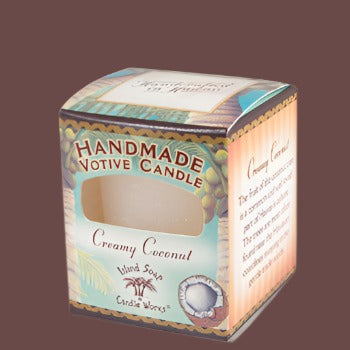 Votive Candle - Creamy Coconut, by Island Soap & Candle Works , Candle - Island Soap & Candle Works, The Kauai Store
